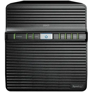 Synology DS423 Leergehäuse Schwarz