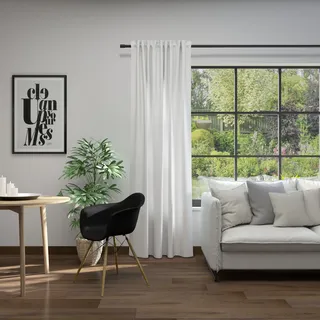 Neutex for you! Vorhang »Linessa« verdeckte Schlaufen 1 Stk. tlg. Schal mit verdeckten Schlaufen, Breite 137 cm, nach Maß Neutex for you! cm