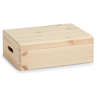 Zeller Aufbewahrungskiste 40 x 30 x 14 cm 14-tlg. beige