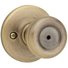 Kwikset 300T 5 6AL RCS 93001-925 Tylo Sichtschutz Bett-/Badewannenknauf, messing antik-Optik