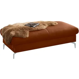 W.Schillig Polsterhocker piedroo Leder 141 x 42 x 70 cm Braun