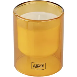 Schöner Wohnen Vanilla L Duftkerze 11 cm orange
