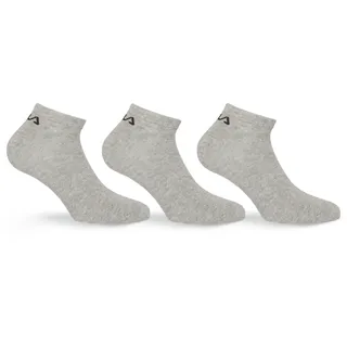 Fila Sneakersocken 3 Paar Grau 39-42
