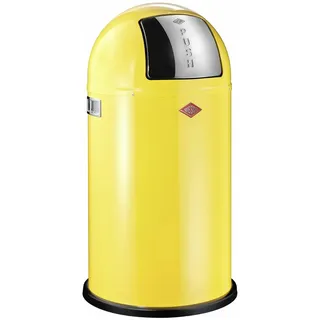 Wesco Push-Mülleimer 50 l Gelb