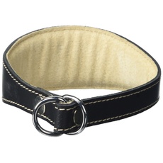 BBD Pet Products Whippet Schlupfhalsband, Einheitsgröße, 1,9 x 30,5 bis 35,6 cm, Schwarz