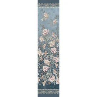 Bassetti Verona Foulard aus 100% Baumwolle in der Farbe Blau B1, Maße: 270x270 cm - 9325936
