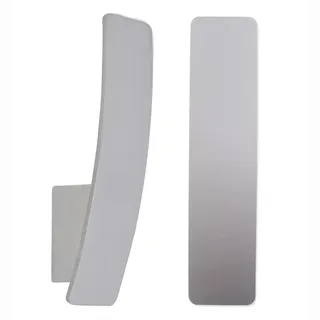 NÄVE LED-Wandleuchte Stan Silber 29,5 cm