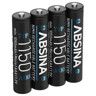 Absina Micro AAA 1050 mAh 4 St.