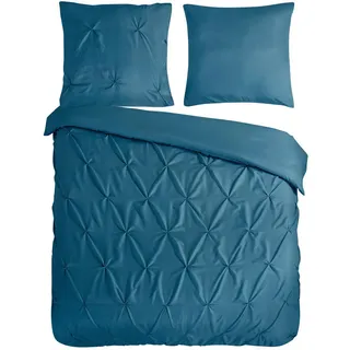 Muller Textiles Bettwäsche Elegance petrol Polyester B/L: ca. 200x200 cm - petrol