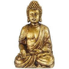 Bild 10035607 Dekorative Statue & Figur Gold Polyresin