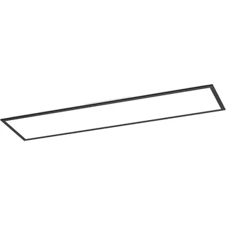 EGLO LED Deckenleuchte Moradillo-Z schwarz 120 x 30 cm RGB dimmbar