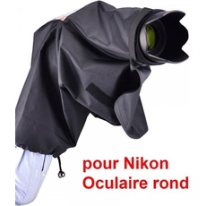 JJC Regenschutz mit Runde Okular für Nikon DK-19, DK-17, Kameraschutz