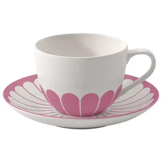 Villeroy & Boch Kaffeetasse mit Untertasse 0,16 l Lila 1 St.