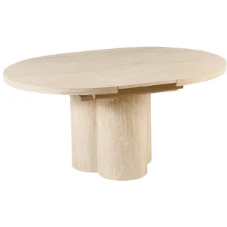 Beliani Moraine Ø 120 cm braun