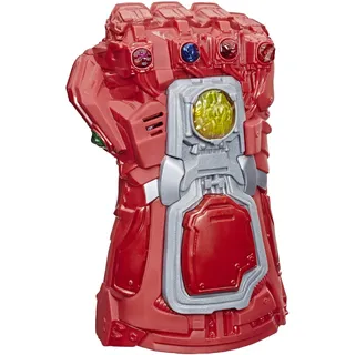 Marvel Avengers: Endgame Red Infinity Gauntlet Electronic Fist Roleplay Toy with Lights and Sounds for Children Aged 5 and Up