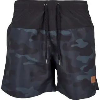 URBAN CLASSICS Badeshorts Urban Classics Herren Block Swim Shorts 4XL