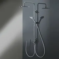 Bild Shower-Set Modell RS 200 Universal, 1006000, Ausführung: mit Kopfbrause rund, flach, Ø400 mm, Höhe 8 mm