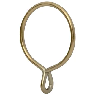 ivilon Draperie Öse Vorhang Ringe – 5,8 cm Ring für Vorhang Haken Pins, Set von 14 Warm Gold