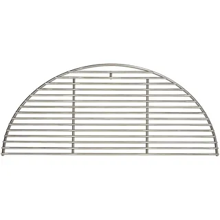KamadoJoe Grillrost halbrund Edelstahl silber