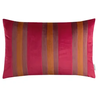 Tom Tailor Velvet Stripe 40 x 60 cm Rot