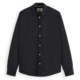 Scotch & Soda Core Langarmhemd - Black - 2XL
