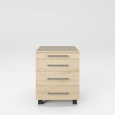 Bild Group Neo Rollcontainer, Holz, Artisan Eiche, 43x56x50 cm