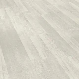 Parador Laminatboden Basic 200 Eiche Weiß 7 mm Schiffsboden Sägerau