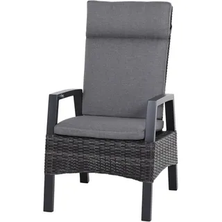 Siena Garden Taranto Sessel 57 x 61 x 80 cm grau