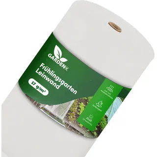 GARDENIX Frühbeet Vlies atmungsaktives 17g/m2 Gartenvlies 2.1 x 100m (210m2) fördert gesundes Wachstum, Für Abdeckungen von Hochbeeten, schützt Pflanzen, Blumen und Gemüse vor Kälte, Frost und Wind