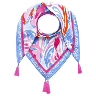 Zwillingsherz »"Blumentraum"« mit Blüten und Tasseln,