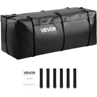 Vevor Gepäckträgertasche für Anhängerkupplung 0,566 m3 Schwarz