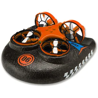 AMEWI Trix 3in1 Drohne Luftkissenfahrzeug orange (25308)