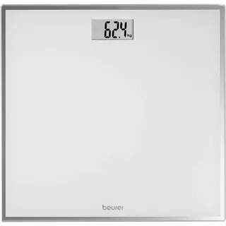 Beurer GS 120 Kompakt Glaswaage Kombipackung 1 St weiss