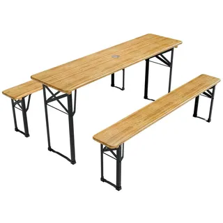 Juskys Bierzeltgarnitur Bichl 170 cm