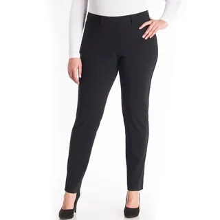 Jeggings KJBRAND "Jenny", Damen, Gr. 42, N-Gr, schwarz, Jersey, Obermaterial: 73% Polyamid, 27% Elasthan, figurbetont knöchellang, Hosen Jeggings, Im edlen Techno Jersey, Bi-Stretch, reduzierte Faltenbildung