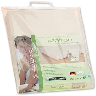 f.a.n. Molton – Matratzen-Schutzauflage aus flauschigem Baumwollgewebe - 70 x 140 cm