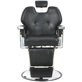 vidaXL Friseurstuhl Schwarz 72×68×98 cm Kunstleder - Schwarz