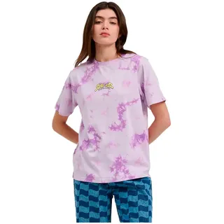 Santa Cruz Winkowski 8baller Surf Kurzarm-t-shirt - Lavender Tie Dye - S