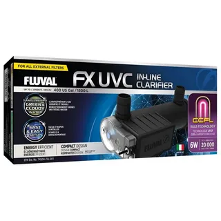 Fluval Fx Uvc-klärer 6w - Black - One Size