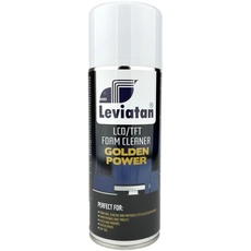 LEVIATAN GOLDEN POWER Reinigungsschaum 400ml - Schaumreiniger, Display Reiniger, Bildschirmreiniger für Laptop, Tablet, Smartphones, LCD/TFT, LED, OLED - Screen Cleaner, Schaumreinigungsmittel