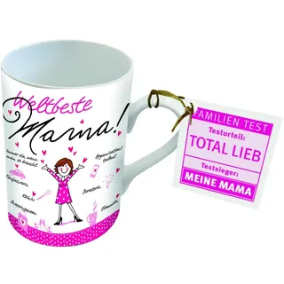 PPD Porzellan Henkelbecher Tasse Weltbeste Mama
