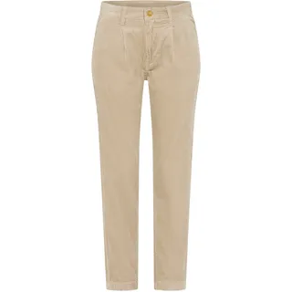 Cordhose LINDBERGH, Herren, Gr. XXL, N-Gr, lt stone, Cord, Obermaterial: 100% Baumwolle, unifarben, lang, Hosen Cordhose, Cord-Chino mit schmalem Bein
