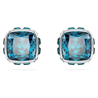 Swarovski Ohrstecker Dezember Blau rhodiniert Swarovski Kristalle