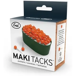 Genuine Fred Reißzwecken und Halter, rot