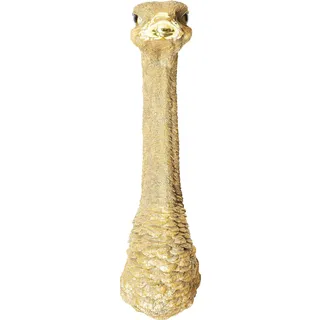 Kare Design "Wandschmuck Ostrich Gold 19x72cm", goldfarben