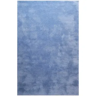 Homie Living »Pisa« rund 25 mm Höhe Hochflor, Microfaser, uni, weich, Shaggy, Wohnzimmer, Schlafzimmer,