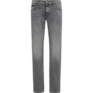 QS Slim-fit-Jeans im Five-Pocket Style, grau