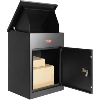 Vevor Paketbriefkasten Schwarz