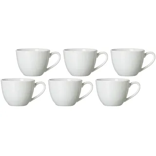 Ritzenhoff & Breker Kaffeetasse 0,43 l Weiß 6 St.