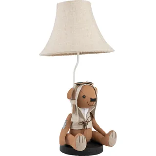 happy lamps LED-Tischleuchte Charles der Bär Stoff